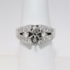 Picture of 14k White Gold Diamond Semi-Mount Engagement Ring 