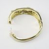 Picture of 14k Yellow Gold Cheetah Diamond Bangle Bracelet 