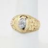 Picture of 14k Yellow Gold US Navel Academy Class Diamond Ring 