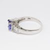 Picture of 18k White Gold Tanzanite & Diamond Ring 