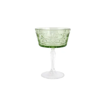 Picture of Mint Green Coupe Champagne Glass