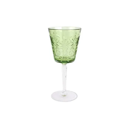 Picture of Mint Green Wine Glass