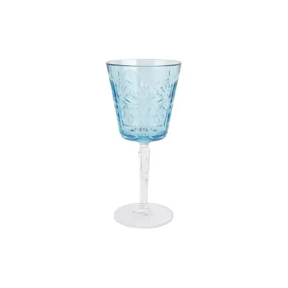 Picture of Light Blue Wine Glass