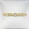 Picture of 14k Two Tone Gold Diamond Bracelet 