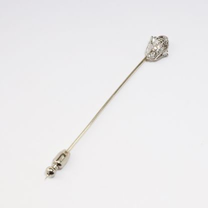 Picture of Platinum Edwardian Diamond Stick Pin 
