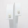 Picture of 14k Yellow Gold Solitaire Diamond Studs 