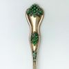 Picture of Gold Washed Demitasse Spoon with Enamel Detailing 