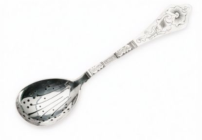 Picture of Antique Danish Silver Sugar Sifter by Christian F. Heise