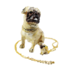 Picture of Kingspoint Designs Passionate Pug Trinket Box with Matching Necklace