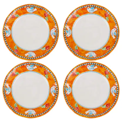 Picture of Set of 4 Melamine Uccello Dinner Plates
