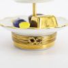 Picture of Limoges Porcelain 3-Tier Stand with Removable Candies Trinket Box