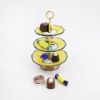 Picture of Limoges Porcelain 3-Tier Stand with Removable Candies Trinket Box