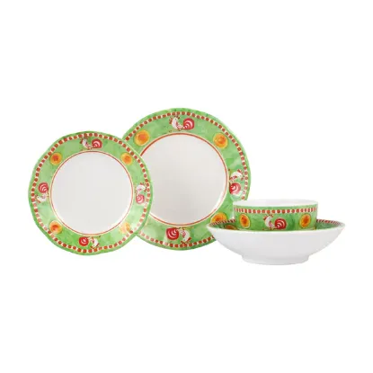 Picture of Melamine  Gallina 4-Piece Place Setting