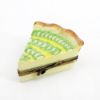 Picture of Limoges Porcelain Slice of Kiwi Pie/Tart Trinket Box 