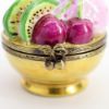 Picture of Limoges Porcelain Ice Cream Sundae In Golden Bowl Trinket Box   