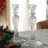 Picture of Waterford Pair of Seahorse Sea Jewel Abstract Crystal Candlestick Holder