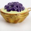 Picture of Limoges Porcelain Blueberry Tart Trinket Box 
