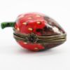 Picture of Limoges Porcelain Chocolate Dipped Strawberry Trinket Box