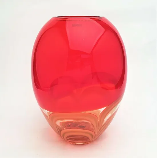 Picture of Waterford Evolution Red & Amber Ginger Jar Vase