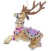 Picture of Jay Strongwater Santa's Reindeer 'Prancer' Blown Glass Ornament - Third in Series