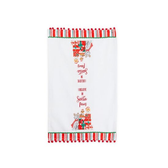 Picture of 'I Believe in Santa Paws' Tea Towel