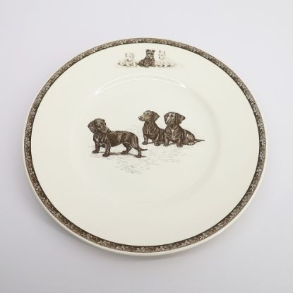 Picture of Wedgwood Two's Company Dashshunds Plate