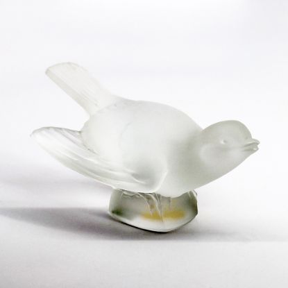 Picture of Lalique Signed Sparrow Bird "Colereux"