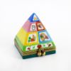 Picture of Limoges Porcelain Food Pyramid Trinket Box with Plate of Food Inside
