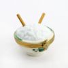 Picture of Limoges Porcelain Asian Bowl of Rice with Chopsticks Trinket Box