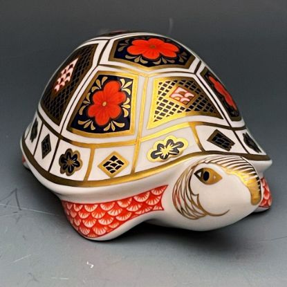 Picture of Royal Crown Derby Imari Tortoise Paperweight