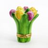 Picture of Limoges Porcelain Bouquet of Tulips Trinket Box