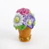 Picture of Limoges Porcelain Mixed Flowers in Pot Trinket Box