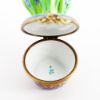 Picture of Limoges Porcelain Blue Hyacinths in Basket Trinket Box 