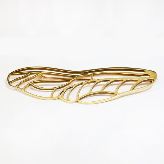 Picture of 1980 18k Yellow Gold Tiffany & Co. Dragonfly Wing Brooch by Angela Cummings