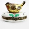 Picture of Limoges Porcelain Winter Robin Trinket Box 