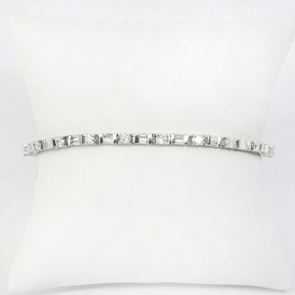 Picture of Platinum & Diamond Tennis Bracelet