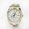 Picture of 18k Yellow Gold/Stainless Steel Men's Sky Dweller Rolex Watch 