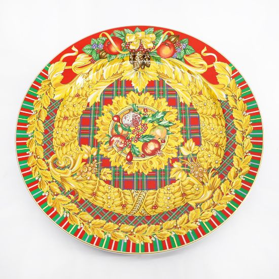 Picture of Versace by Rosenthal 'Yuletide Cheer' Christmas with Versace 2006 Plate