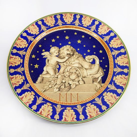 Picture of Versace by Rosenthal 'Christmastide' Christmas with Versace 2000 Plate