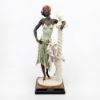 Picture of Limited Edition Giuseppe Armani 'Mahogany' African Woman with Elephant Figurine 194 C w/ Box & COA