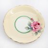 Picture of Vintage Paragon Bone China Peach Tea Cup & Saucer with Pink Cabbage Rose Decoration