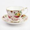 Picture of 'Soft Pink Lace' Tea Cup & Saucer