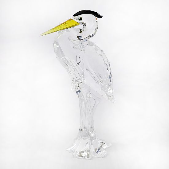 Picture of Swarovski Crystal Silver Heron Figurine #221627