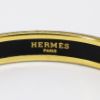 Picture of Vintage Hermès Black & White Enameled Bangle Bracelet