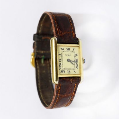 Picture of Cartier Must Tank Vermeil Wristwatch