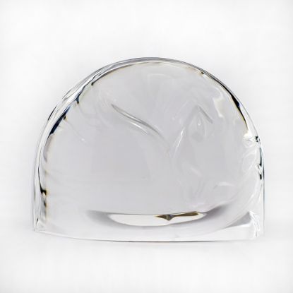 Picture of Vintage Steuben 'Cat Nap' Paperweight Figurine