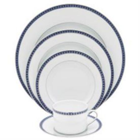 Picture for pattern Athena Platinum & Navy