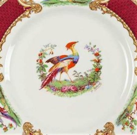 Picture for pattern Chelsea Bird, Red