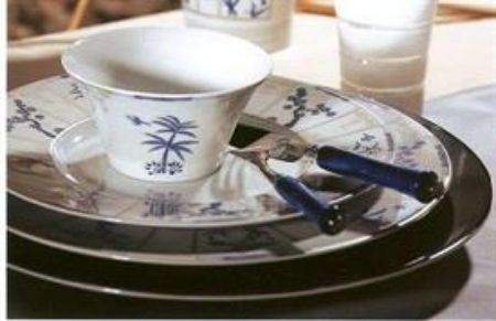 Picture for pattern Mandarin Blue