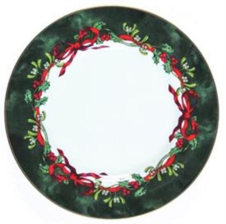 Picture for pattern Holly Ribbons, Green